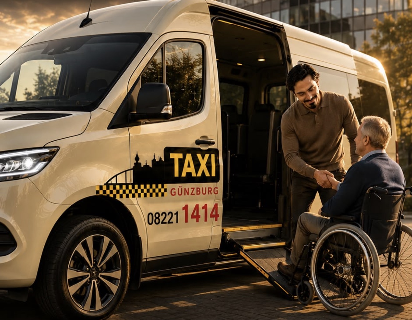 Rollstuhltaxi Spezialfahrzeug